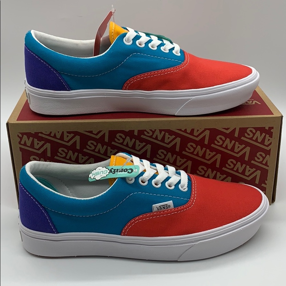 VANS COMFYCUSH ERA Multi Block Multi/True White Wm - Picture 4 of 16